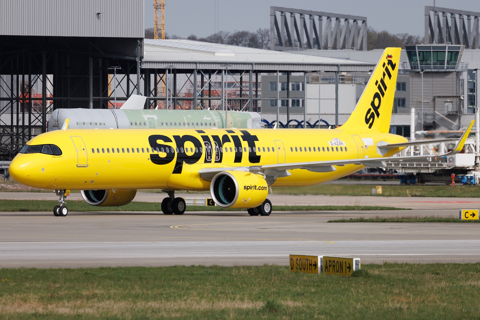 Spirit A320neo jet