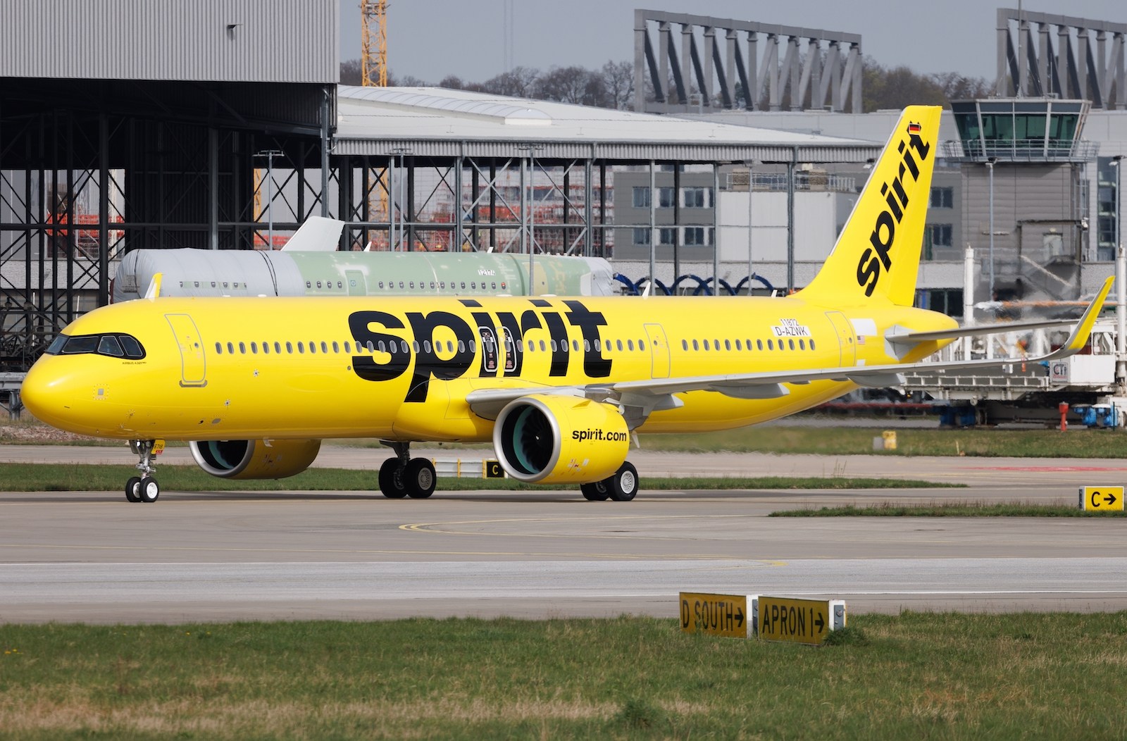 Spirit A320neo jet
