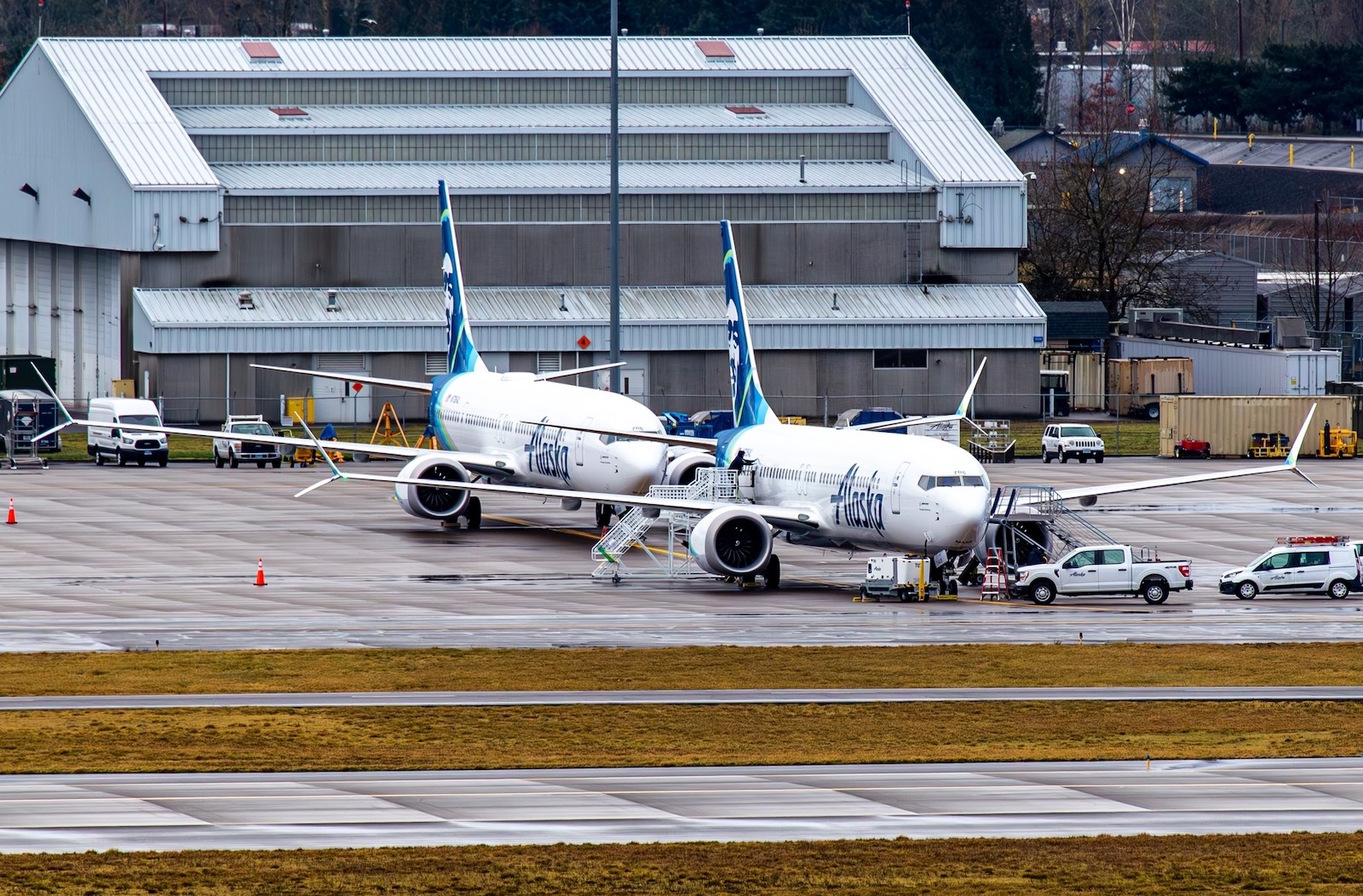 Alaska 737 MAX aircraft