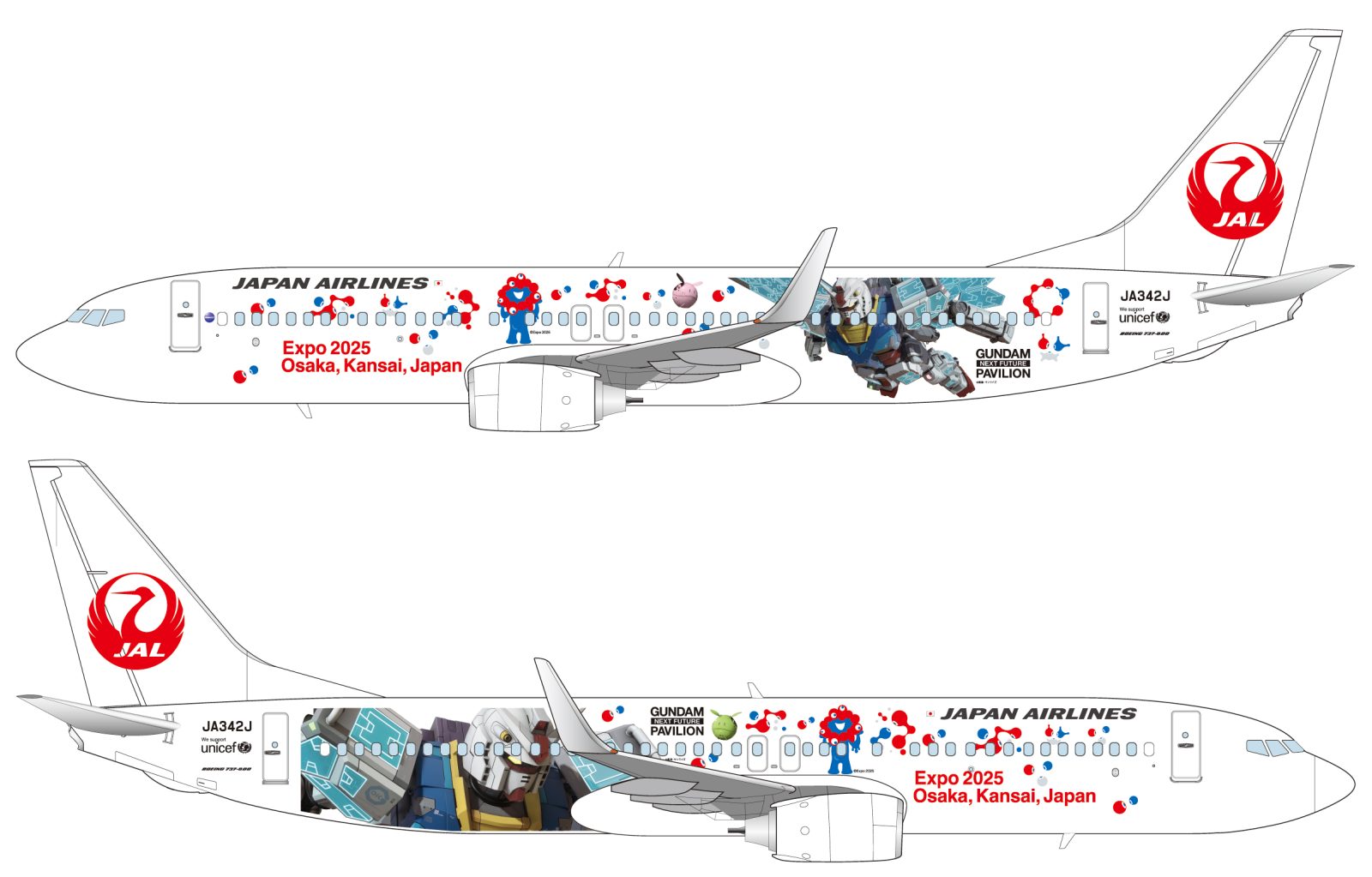 Livery of the Week: JAL Celebrates 'Gundam' at the 2025 Expo in