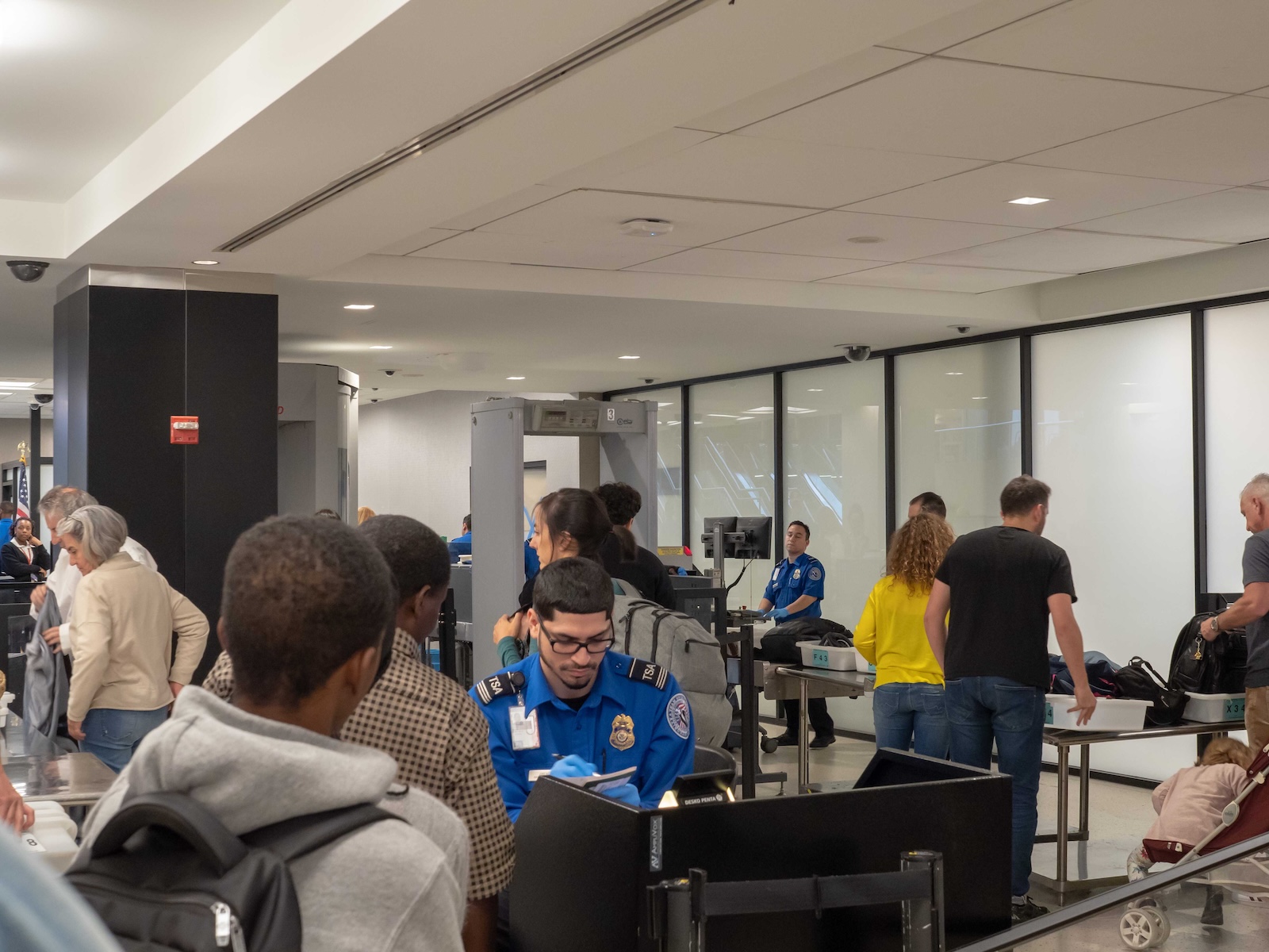 TSA checkpoint