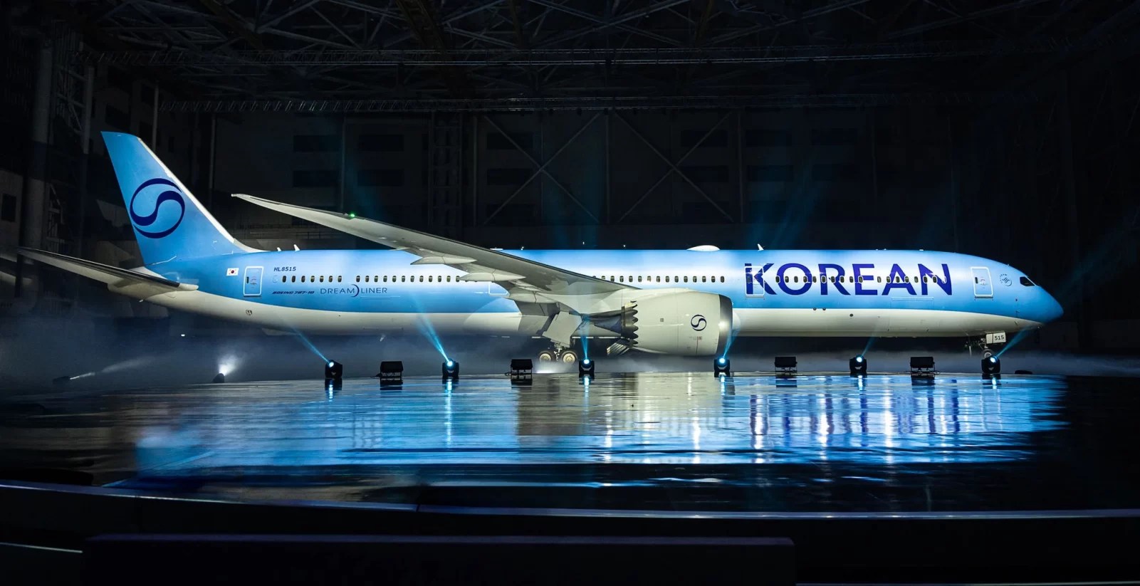 Korean Air new livery