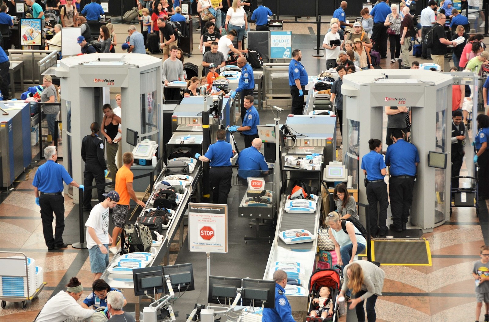TSA checkpoint
