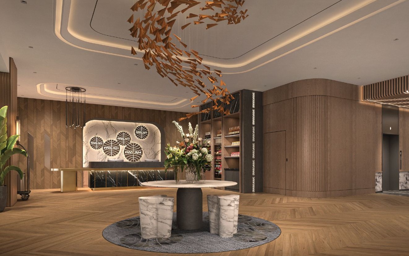 Pan Am Hotel rendering
