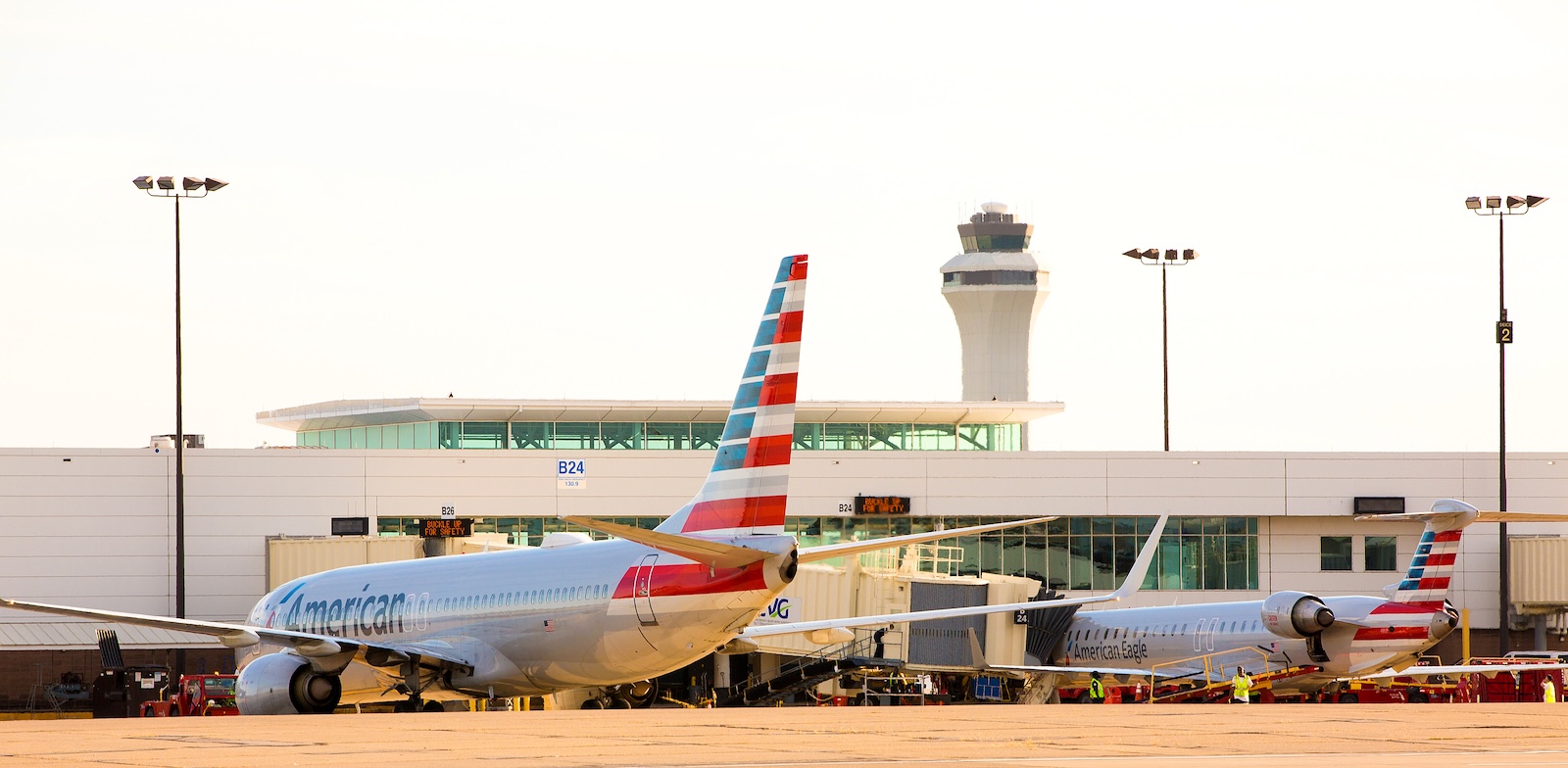 Aircraft at CVG Airport