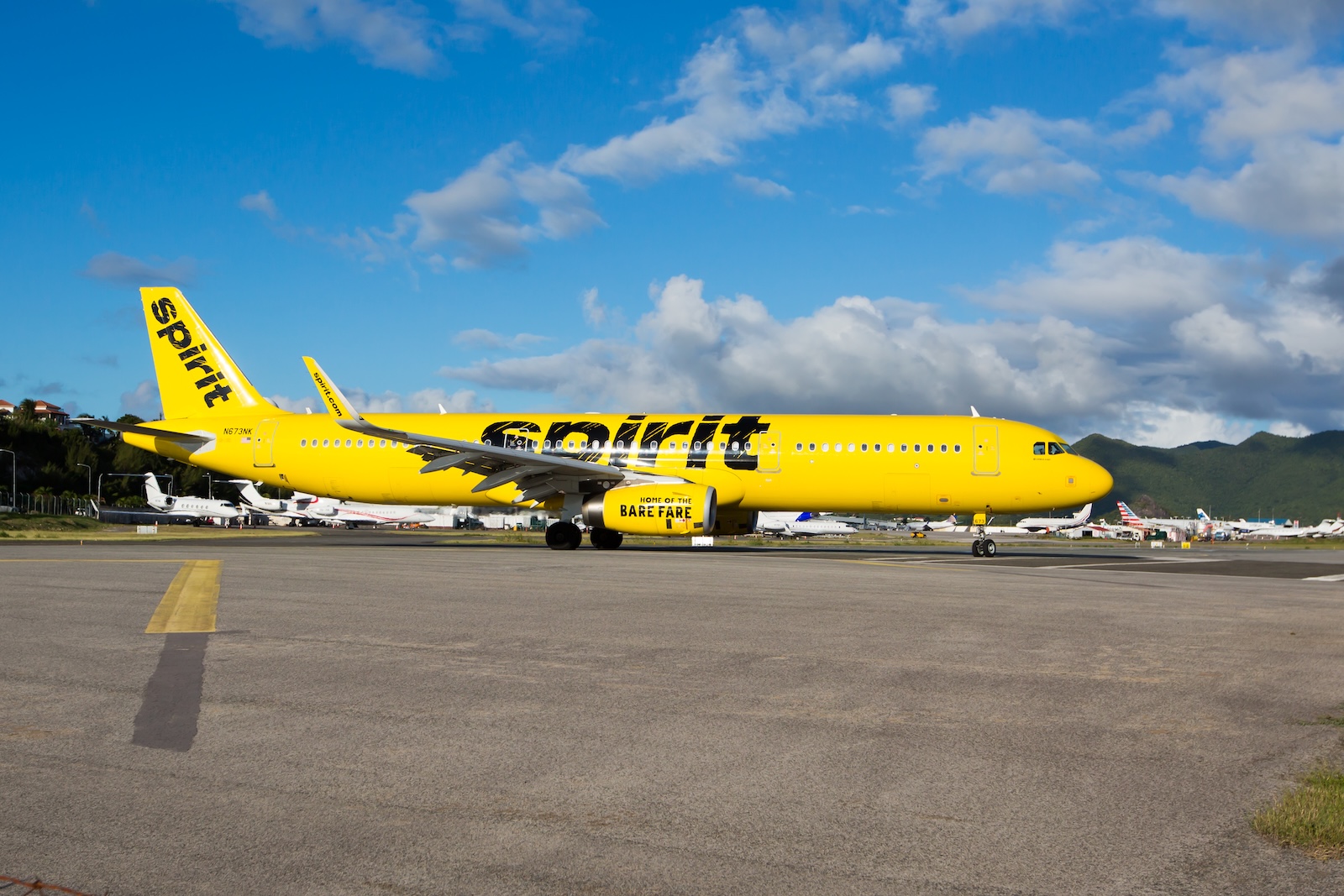 Spirit Airbus A321 jet