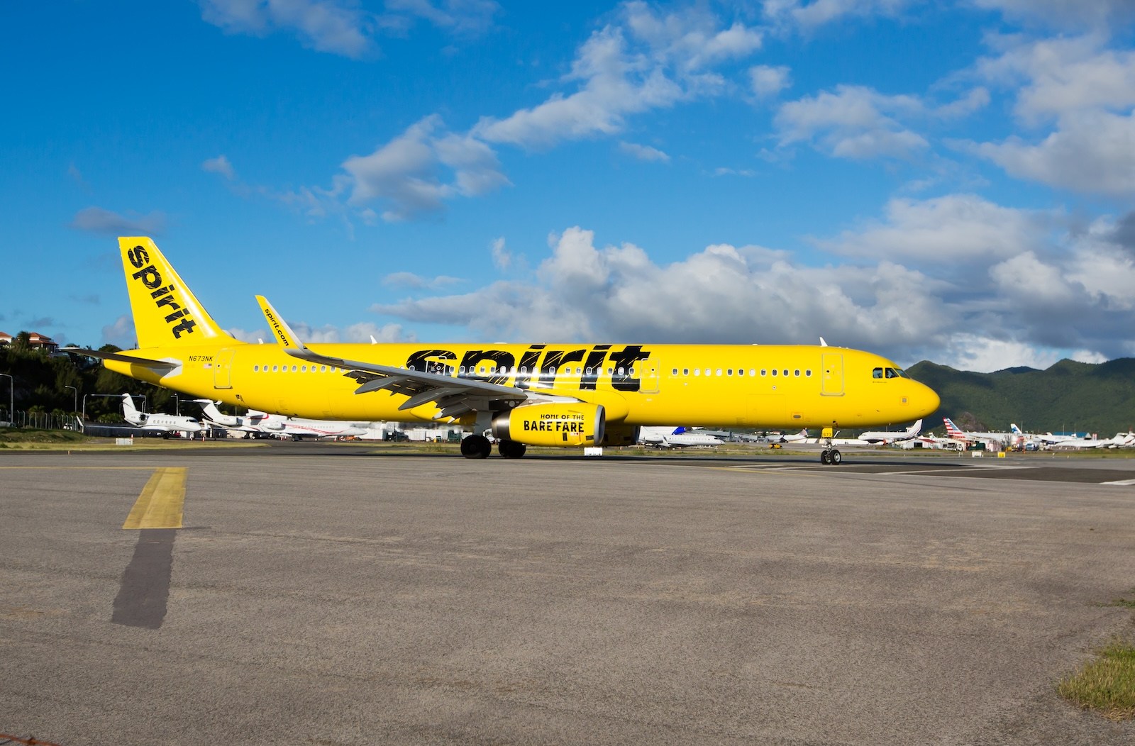 Spirit Airbus A321 jet