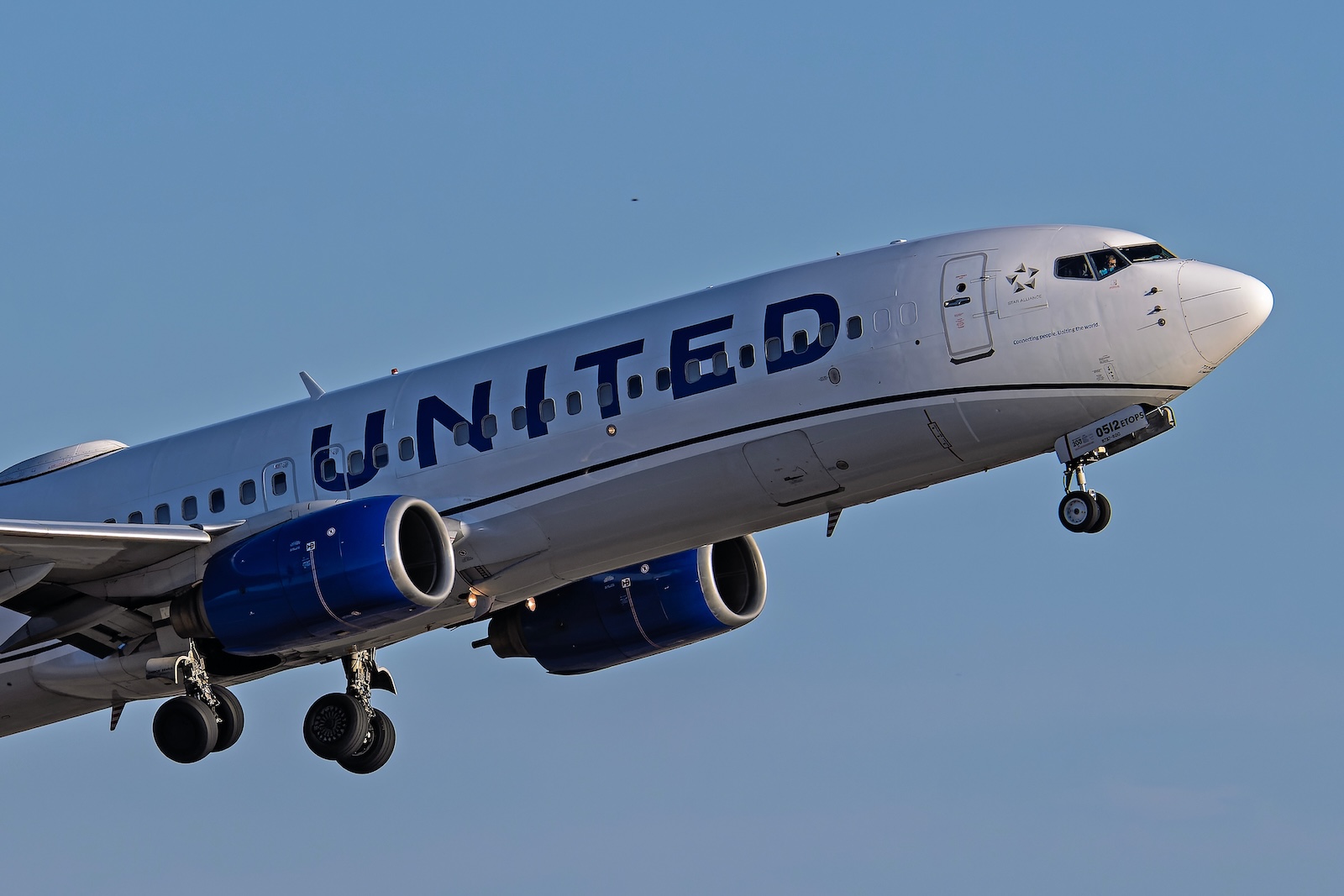 United 737-800