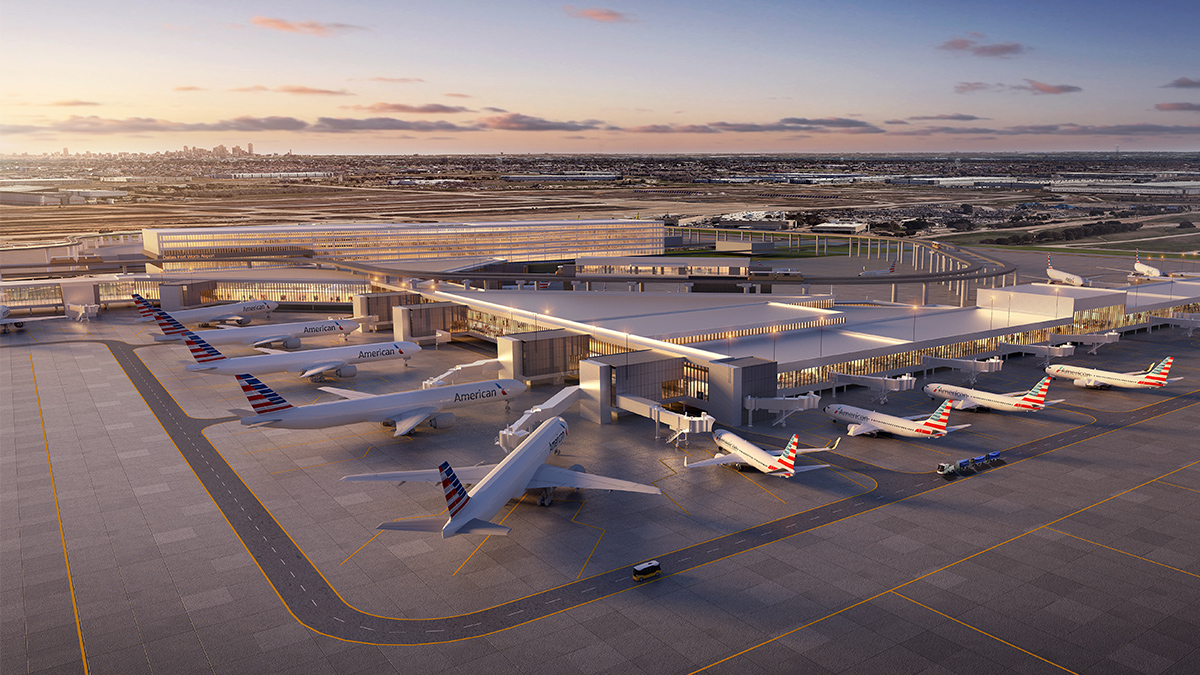 Terminal F at DFW