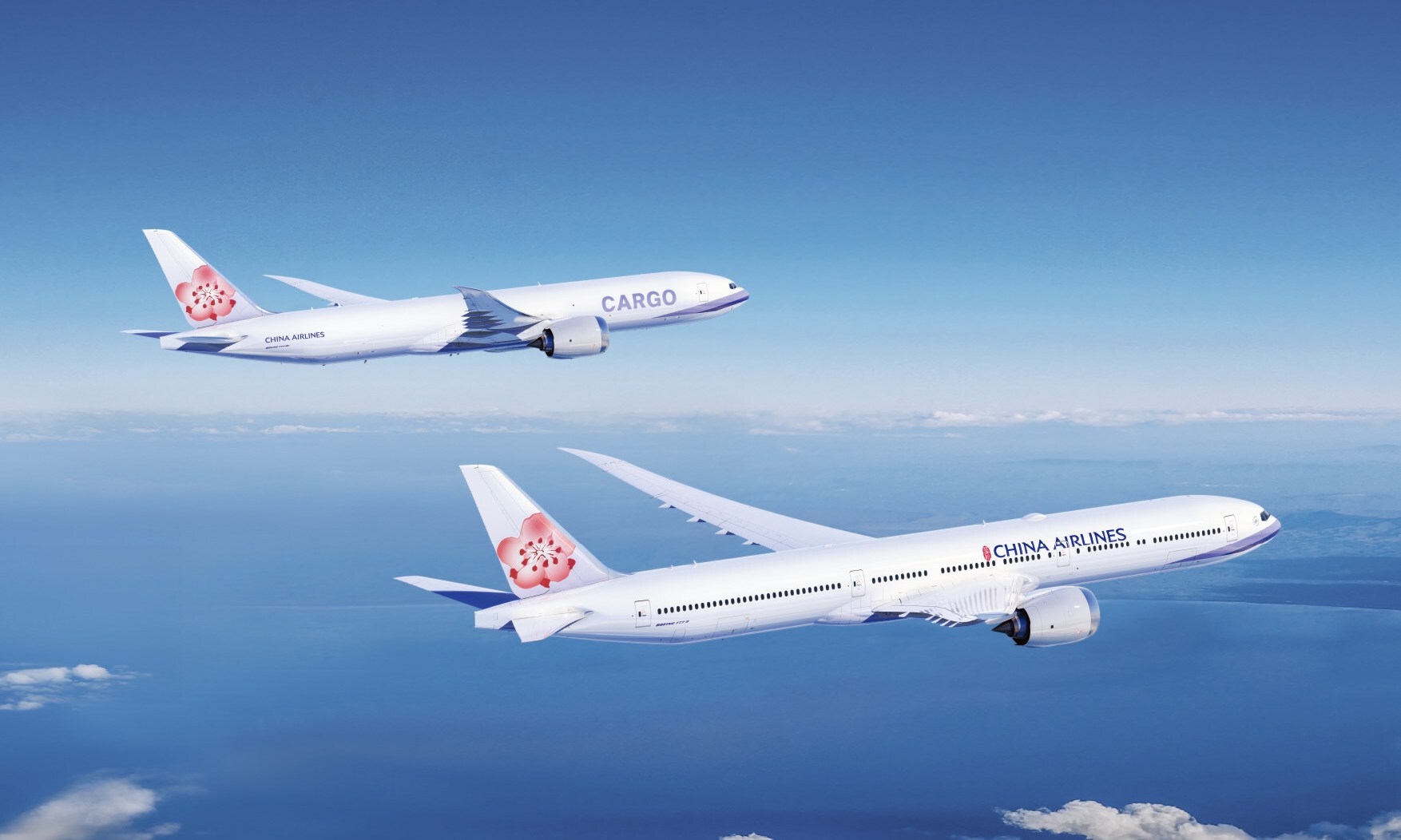 China Airlines 777X rendering