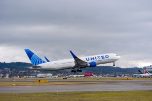 United Boeing 767