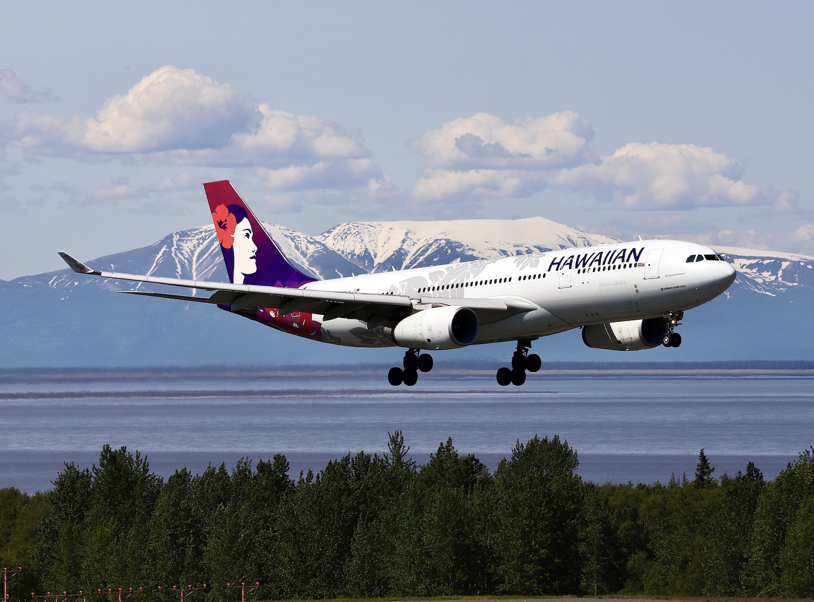 A Hawaiian Airlines Airbus A330-200