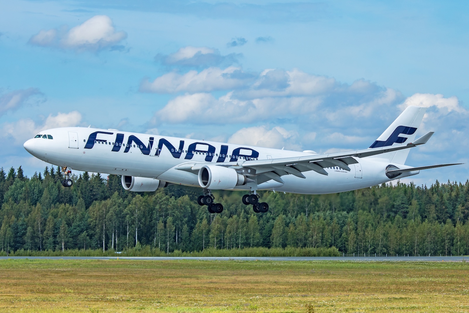 A Finnair Airbus A330