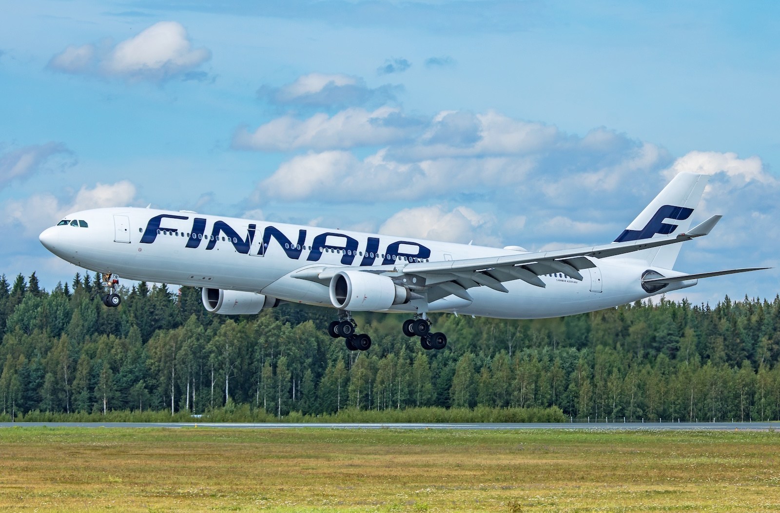 A Finnair Airbus A330