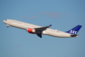 A SAS A330 aircraft
