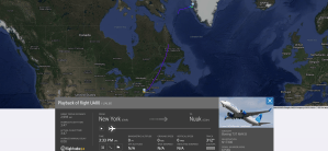 United's first flight to Nuuk