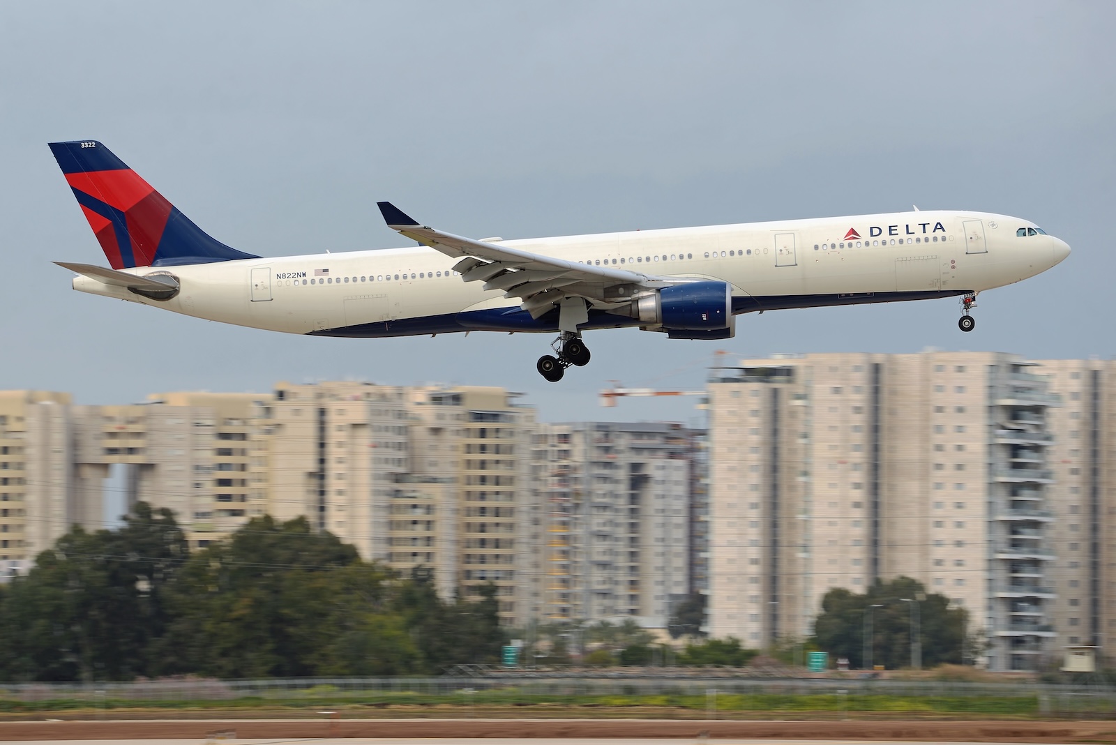 A Delta Airbus A330