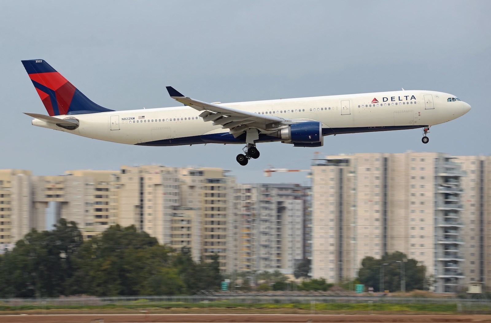 A Delta Airbus A330