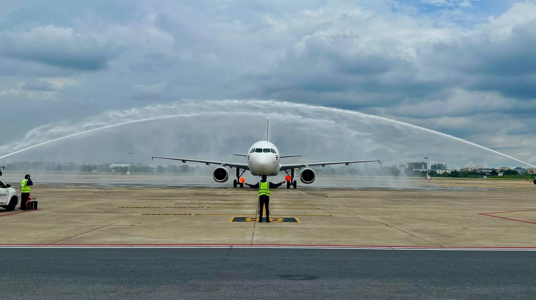 Thai SmartLynx's first A320