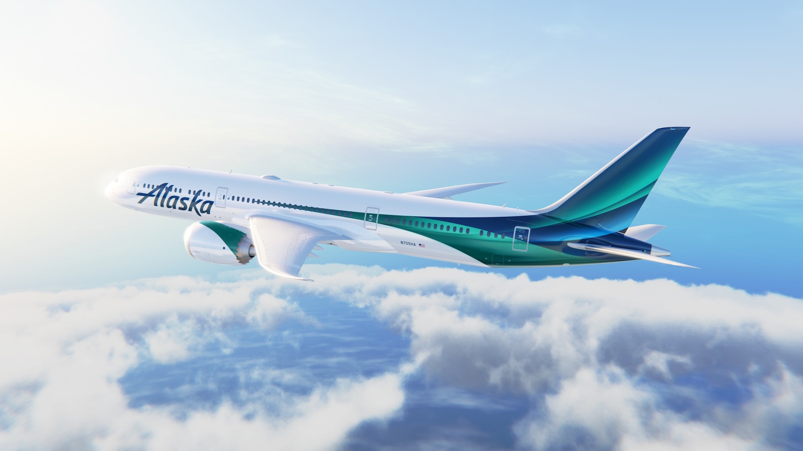 Alaska 787-9 livery