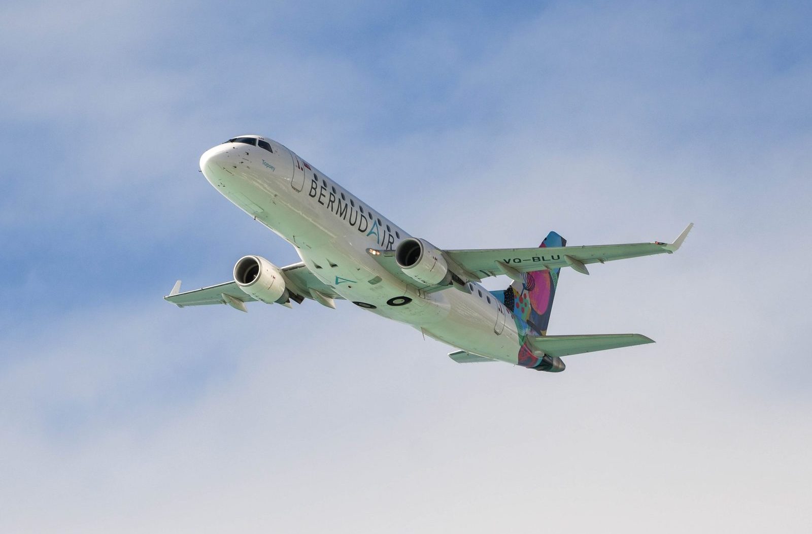 A BermudAir aircraft