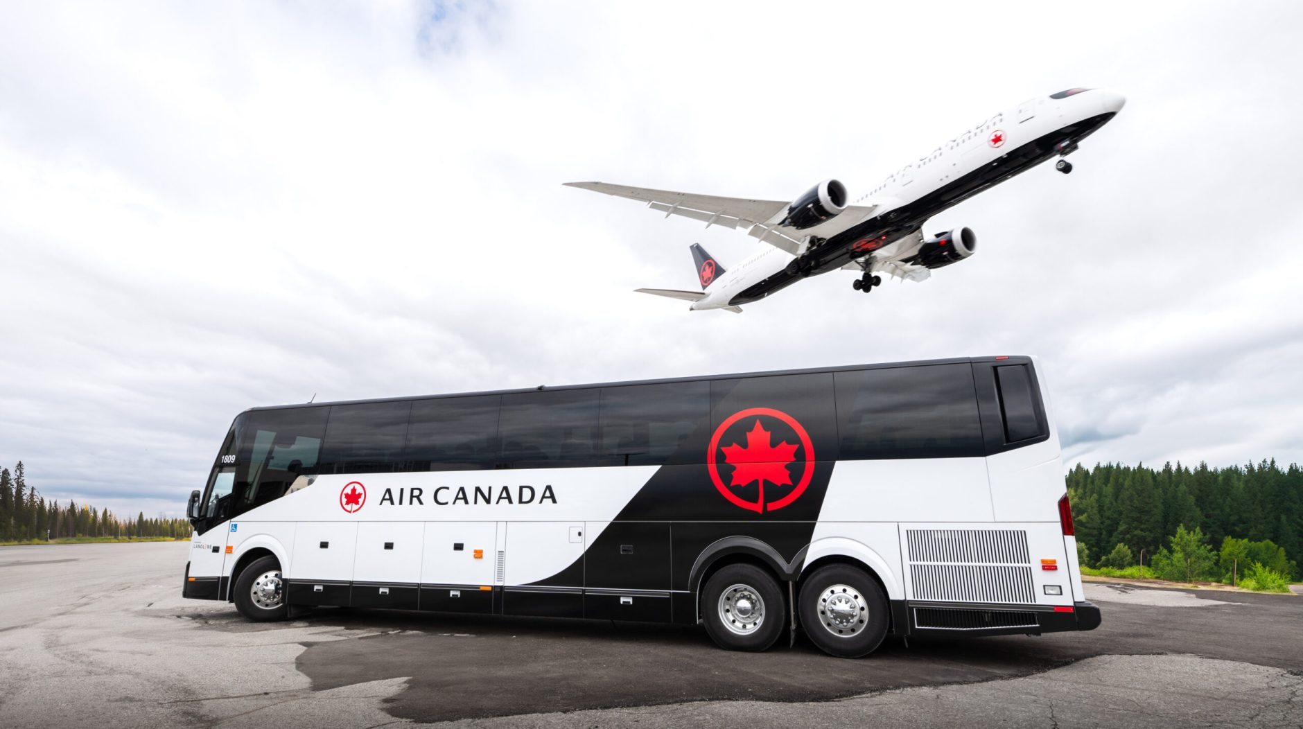 An Air Canada Landline coach.