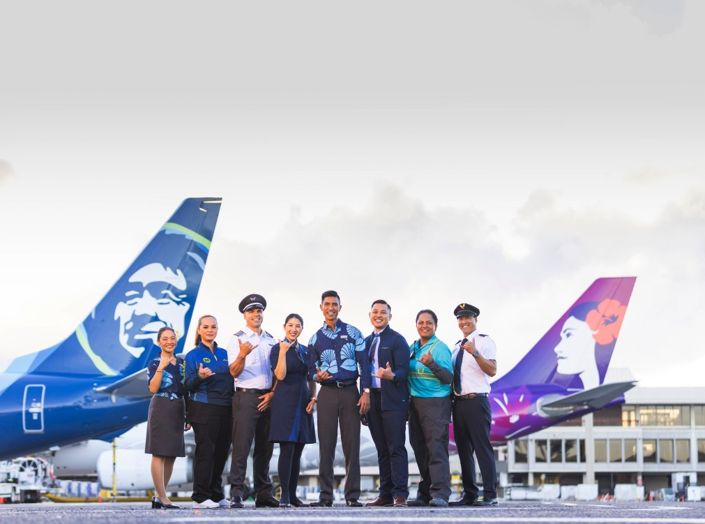 Alaska and Hawaiian employees