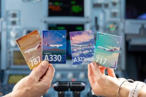 Hawaiian Airlines trading cards