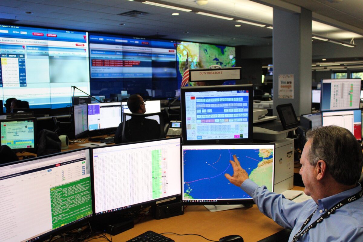 Inside Delta's Operations and Customer Center in Atlanta