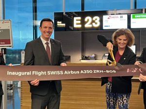 SWISS A350 Boston