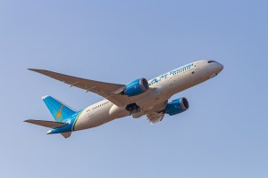 An Air Tanzania Boeing 787-8 Dreamliner