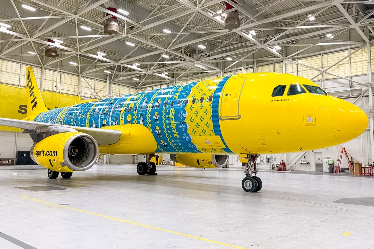 Spirit's special livery