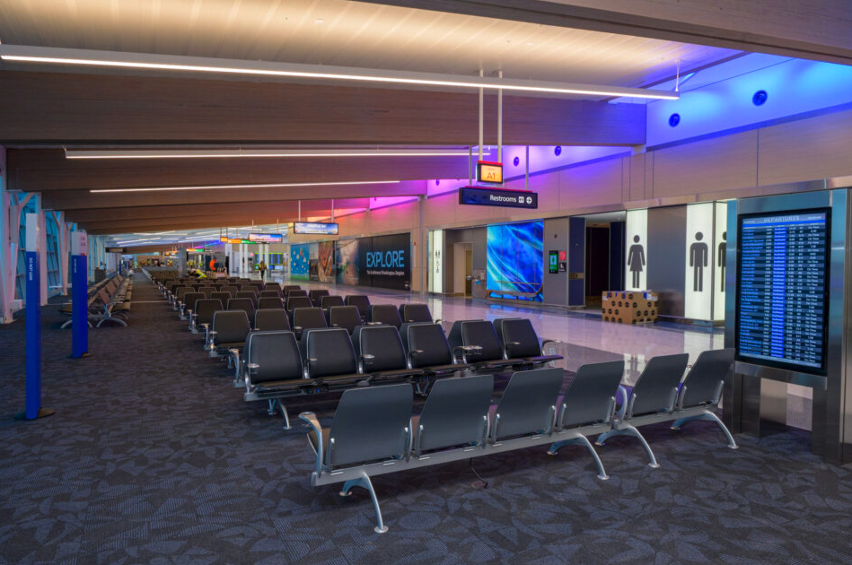 Gate area at BWI