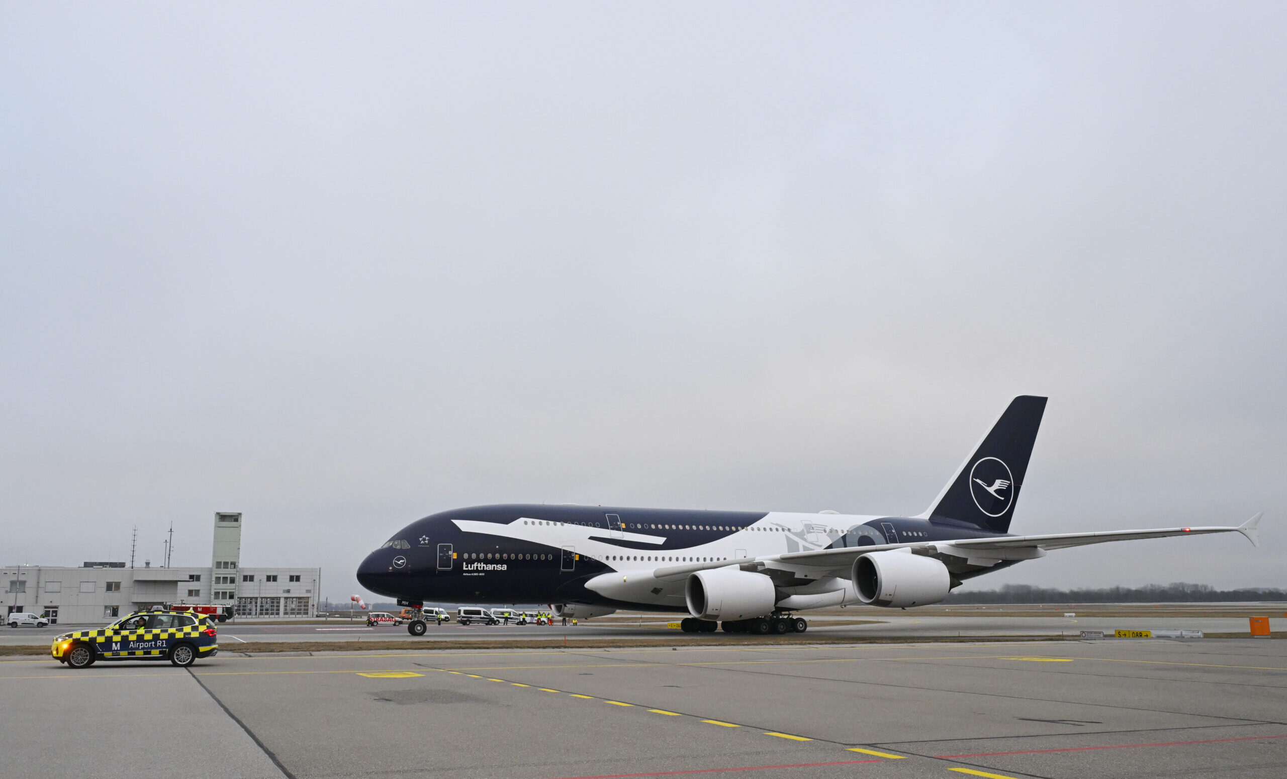 A Lufthansa A380