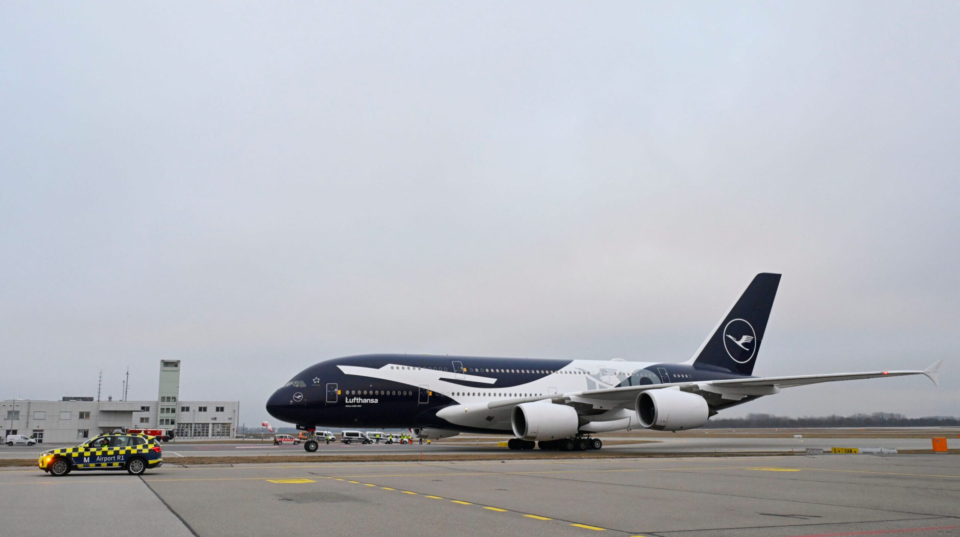 A Lufthansa A380