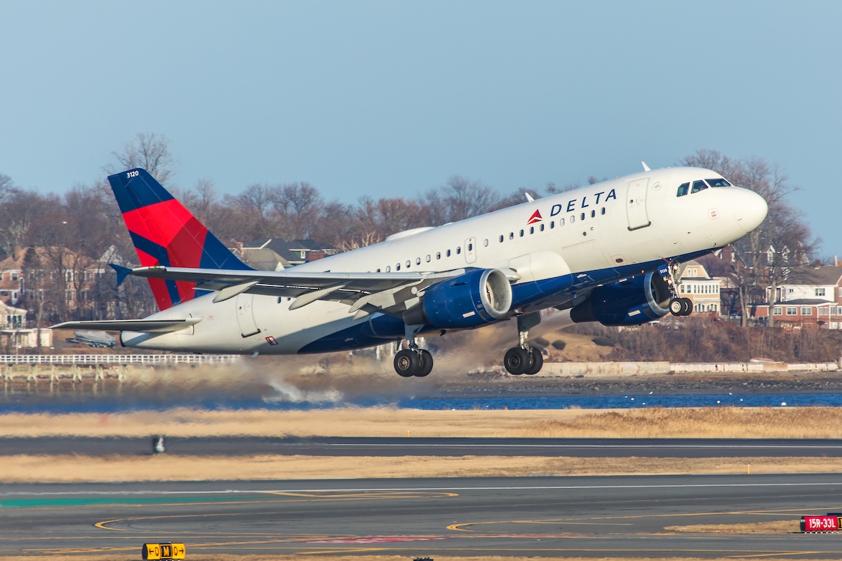 A Delta Airbus A319