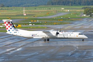 A Croatia Airlines Q400