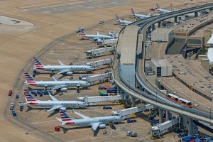 American Airlines aircraft at Dallas/Fort Worth