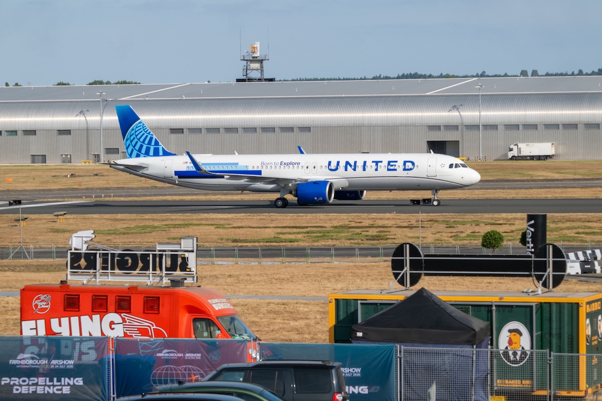 A United A321XLR