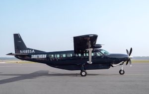 A Southern aircraft on the ramp.