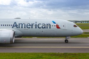 An American Boeing 787-9 Dreamliner