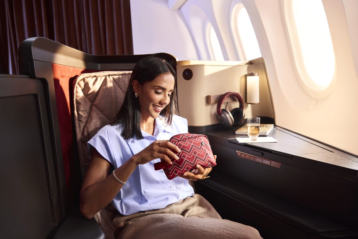 New Insignia suites on Avianca Boeing 787.