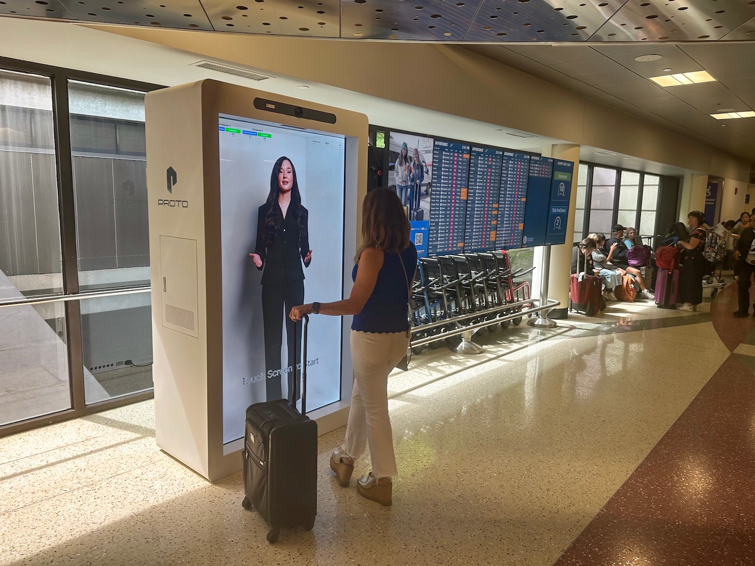 Airports Enlist AI Holograms as Guides